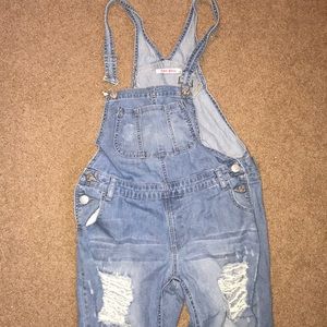 Size 6 Ankle Cut Hot KISS Overalls
